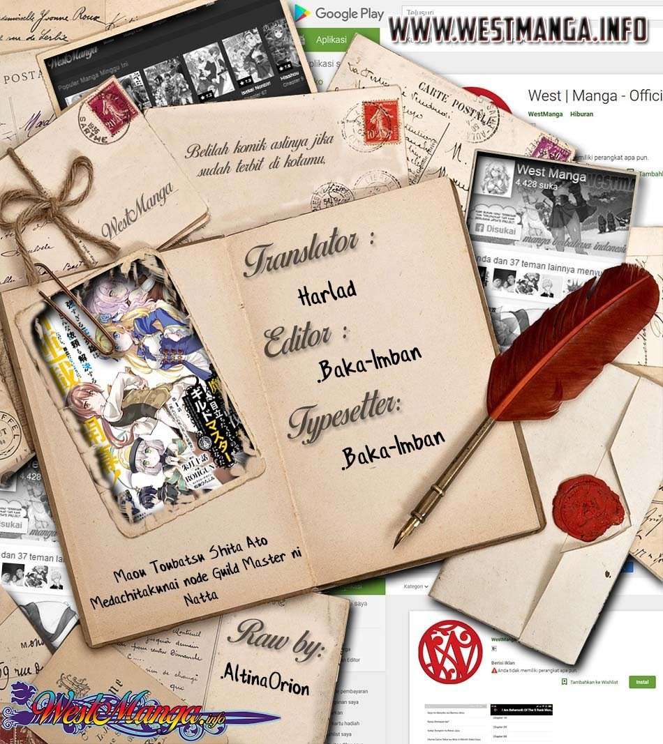 Maou Toubatsu Shita Ato, Medachitakunai node Guild Master ni Natta Chapter 9 Gambar 3