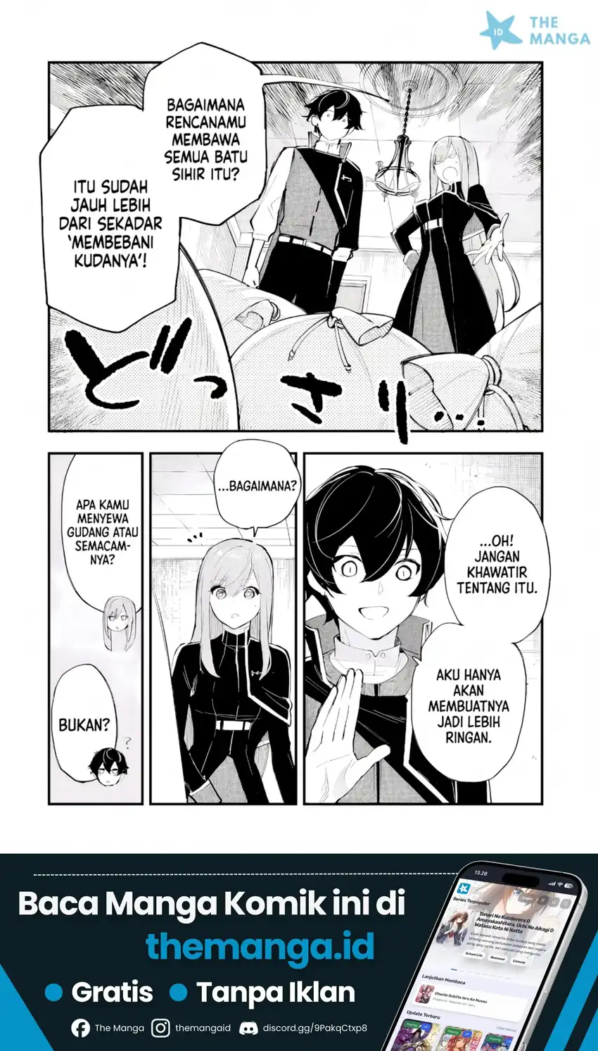 Manga Maryoku Zero no Saikyou Kenja ~Mahou Riron o Kiwametara, Sekai Saikyou ni Natte Ita~ Chapter 4.2 gambar 2