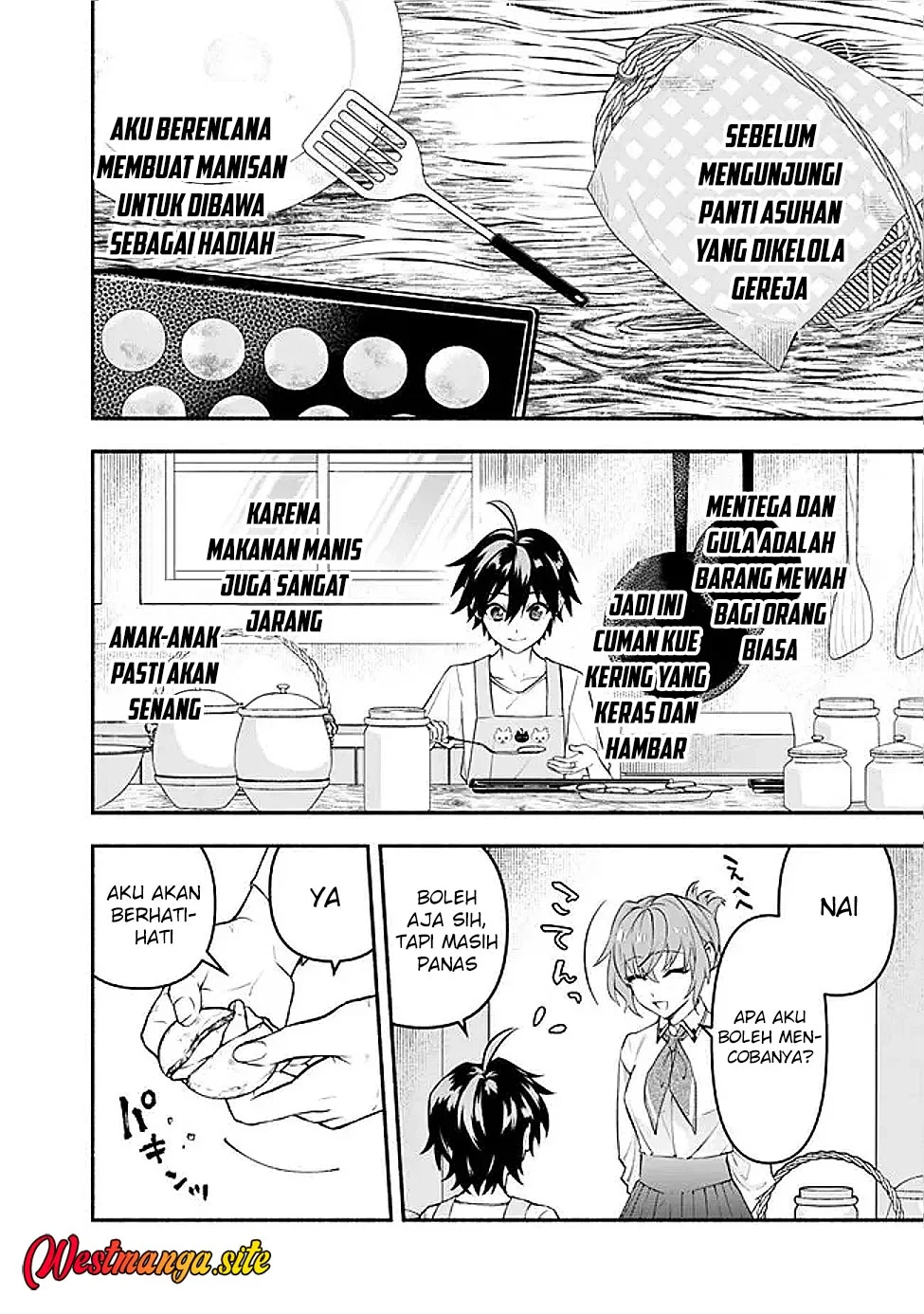 Maryokuryou Rekidai Saikyou na Tensei Seijo-sama no Gakuen Seikatsu wa Haran ni Michiafureteiru you desu Chapter 4 Gambar 3