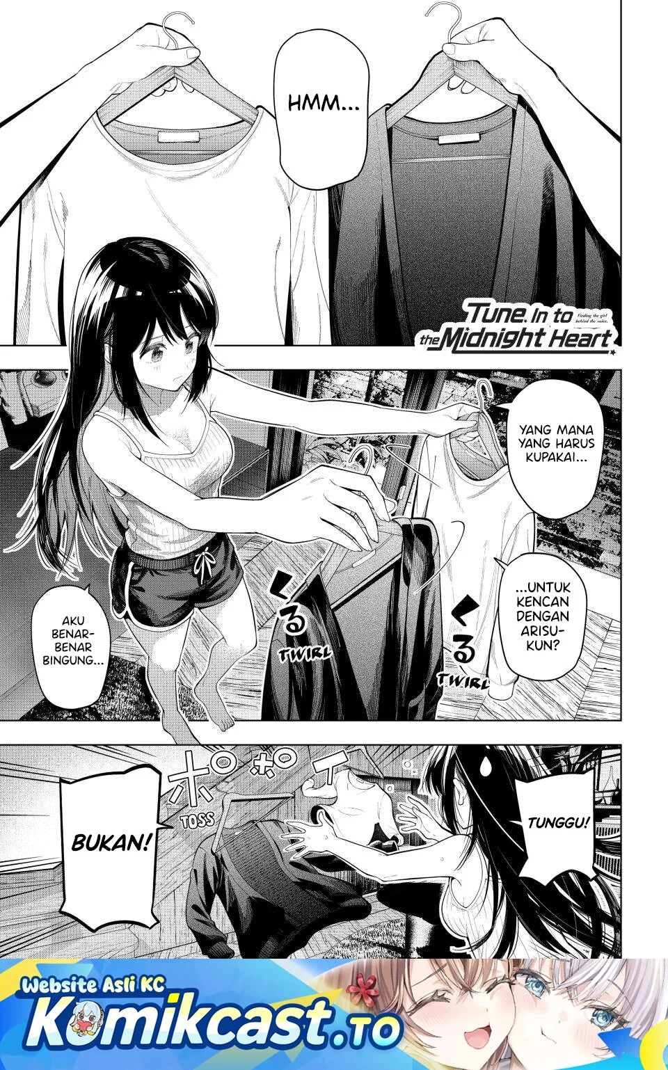 Manga Mayonaka Heart Tune Chapter 106 gambar 2