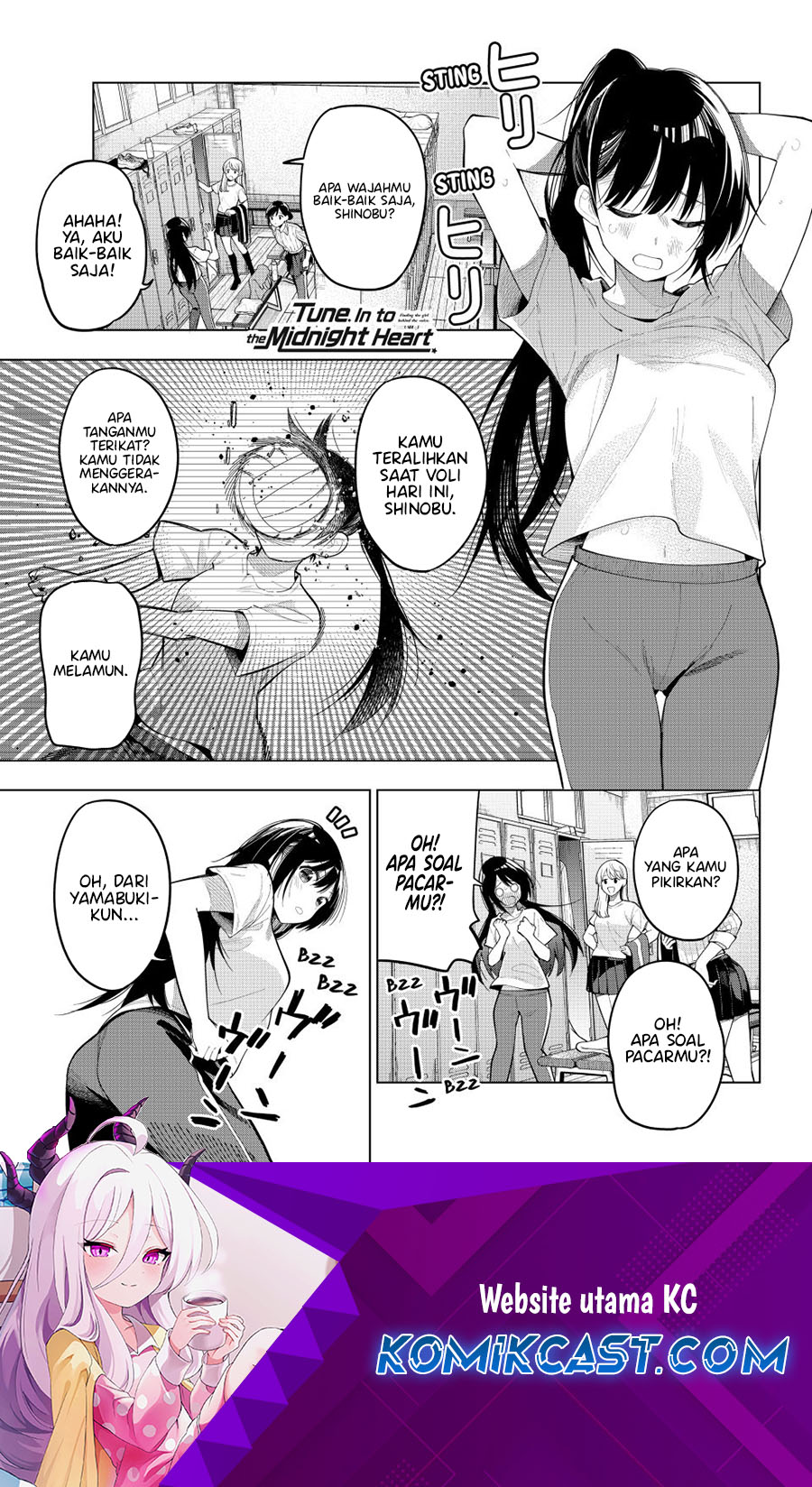 Manga Mayonaka Heart Tune Chapter 74 gambar 2