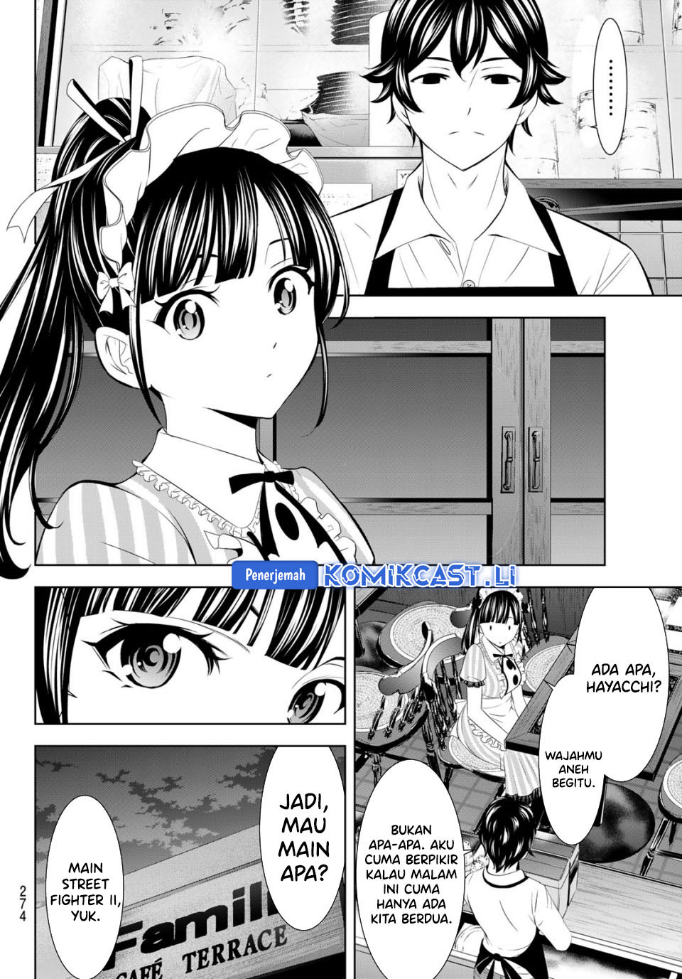 Manga Megami no Kafeterasu (Goddess Café Terrace) Chapter 206 gambar 2