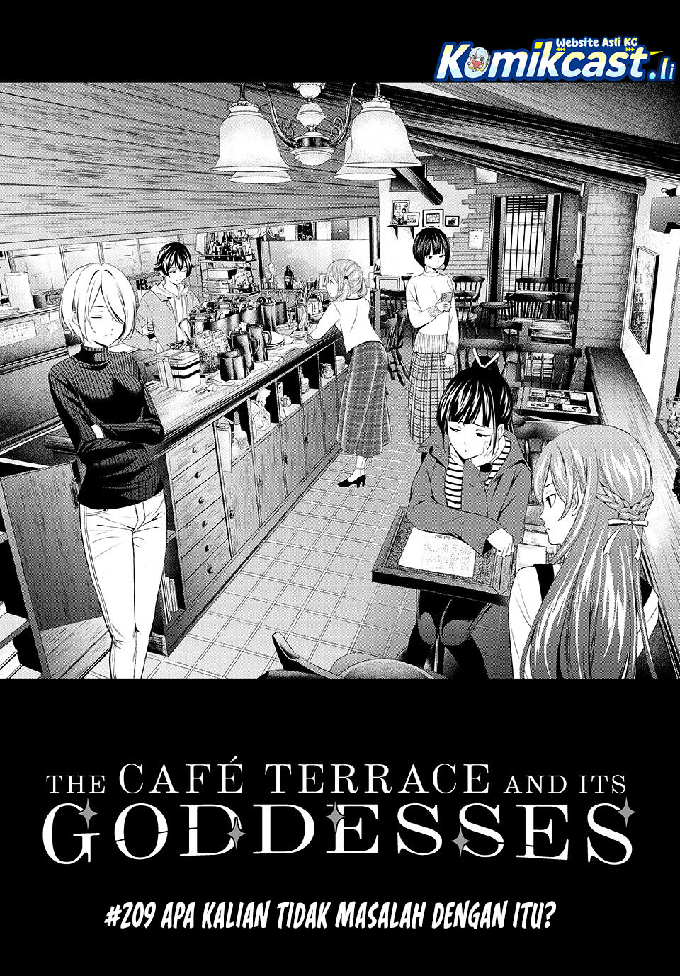 Manga Megami no Kafeterasu (Goddess Café Terrace) Chapter 209 gambar 2