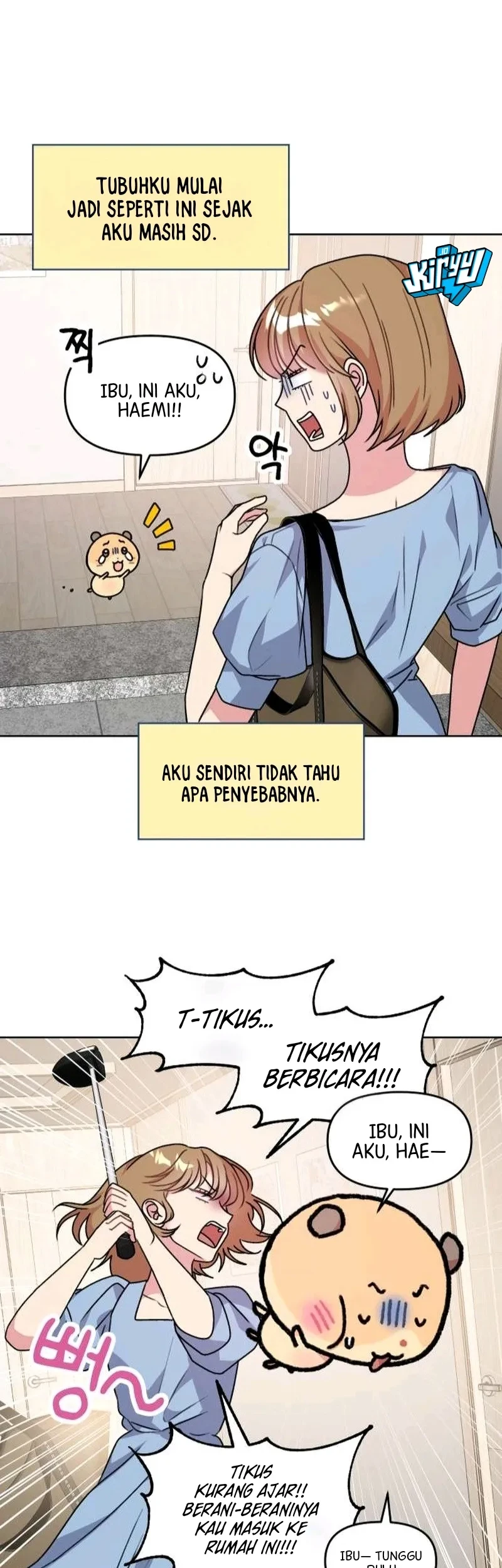 Manga Meow-Meow Squeak-Squeak! Chapter 2 gambar 2