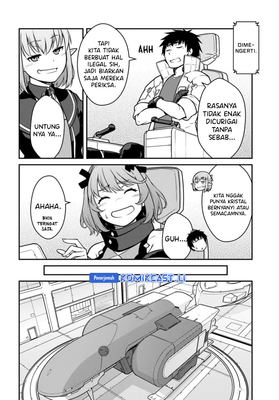 Manga Mezametara Saikyou Soubi to Uchuusen-mochi datta no de Chapter 49.1 gambar 2