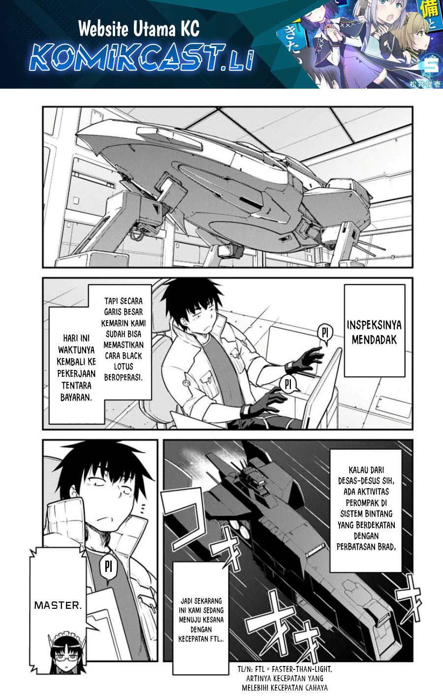 Manga Mezametara Saikyou Soubi to Uchuusen-mochi datta no de Chapter 49.2 gambar 2