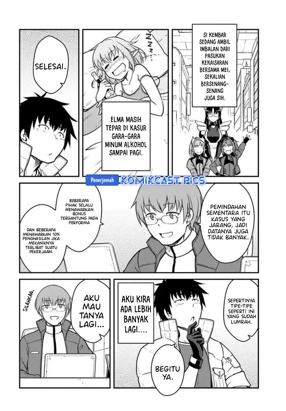 Manga Mezametara Saikyou Soubi to Uchuusen-mochi datta no de Chapter 50.1 gambar 2