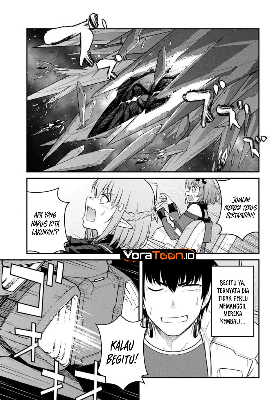 Mezametara Saikyou Soubi to Uchuusen-mochi datta no de Chapter 59 Gambar 4