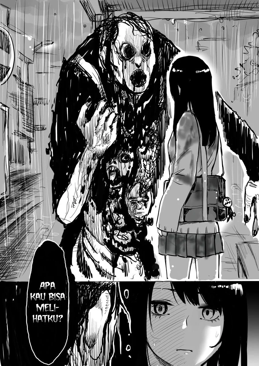 Manga Mieruko-chan Chapter 1 gambar 2
