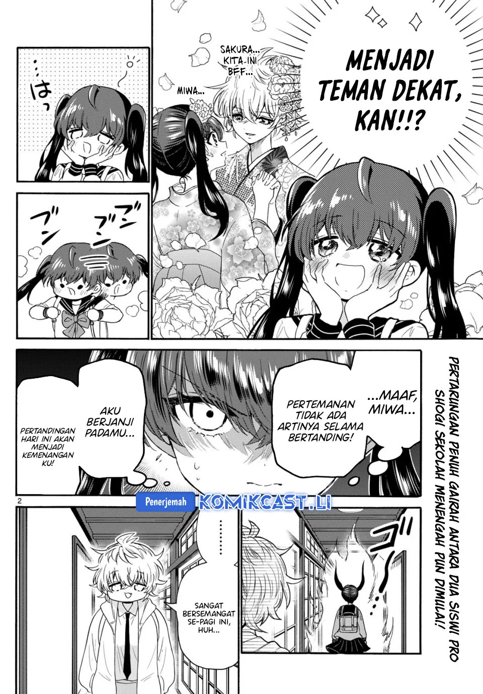 Manga Mikadono Sanshimai wa Angai, Choroi Chapter 140 gambar 2