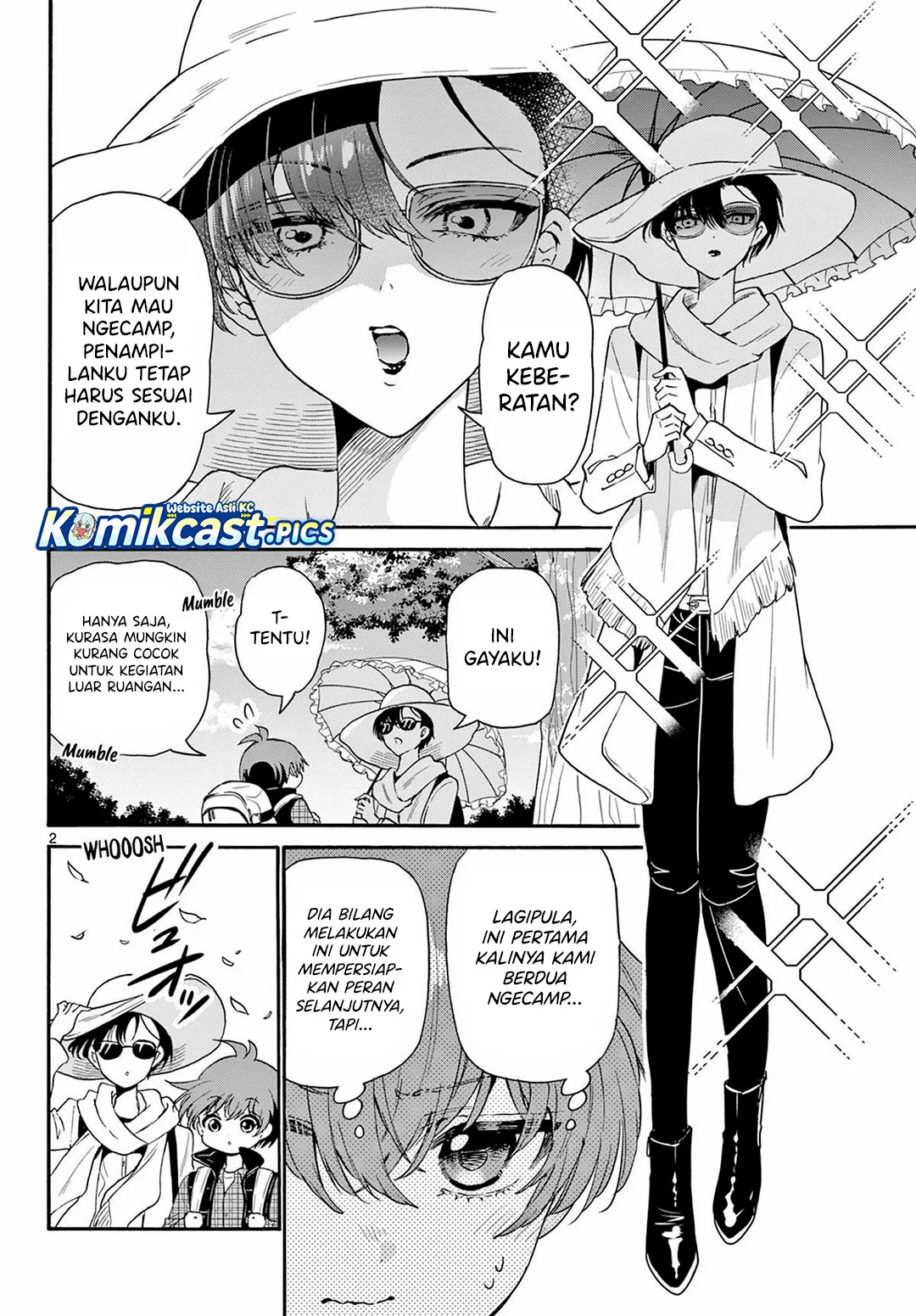 Manga Mikadono Sanshimai wa Angai, Choroi Chapter 150 gambar 2