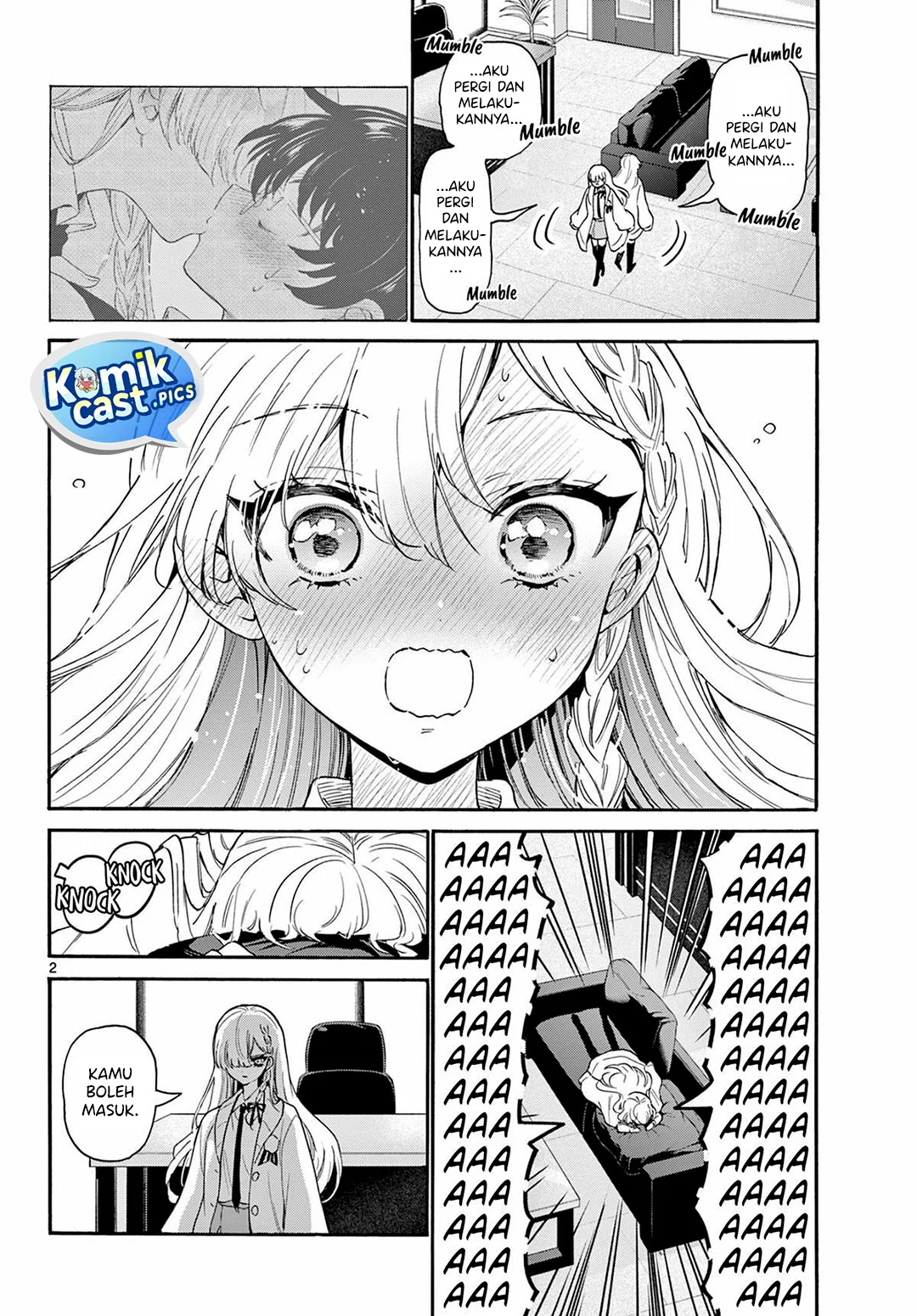Manga Mikadono Sanshimai wa Angai, Choroi Chapter 166 gambar 2