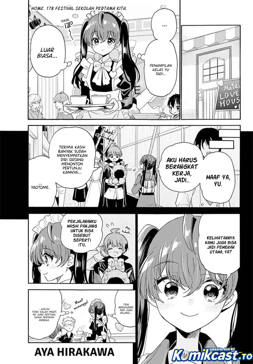 Manga Mikadono Sanshimai wa Angai, Choroi Chapter 178 gambar 2