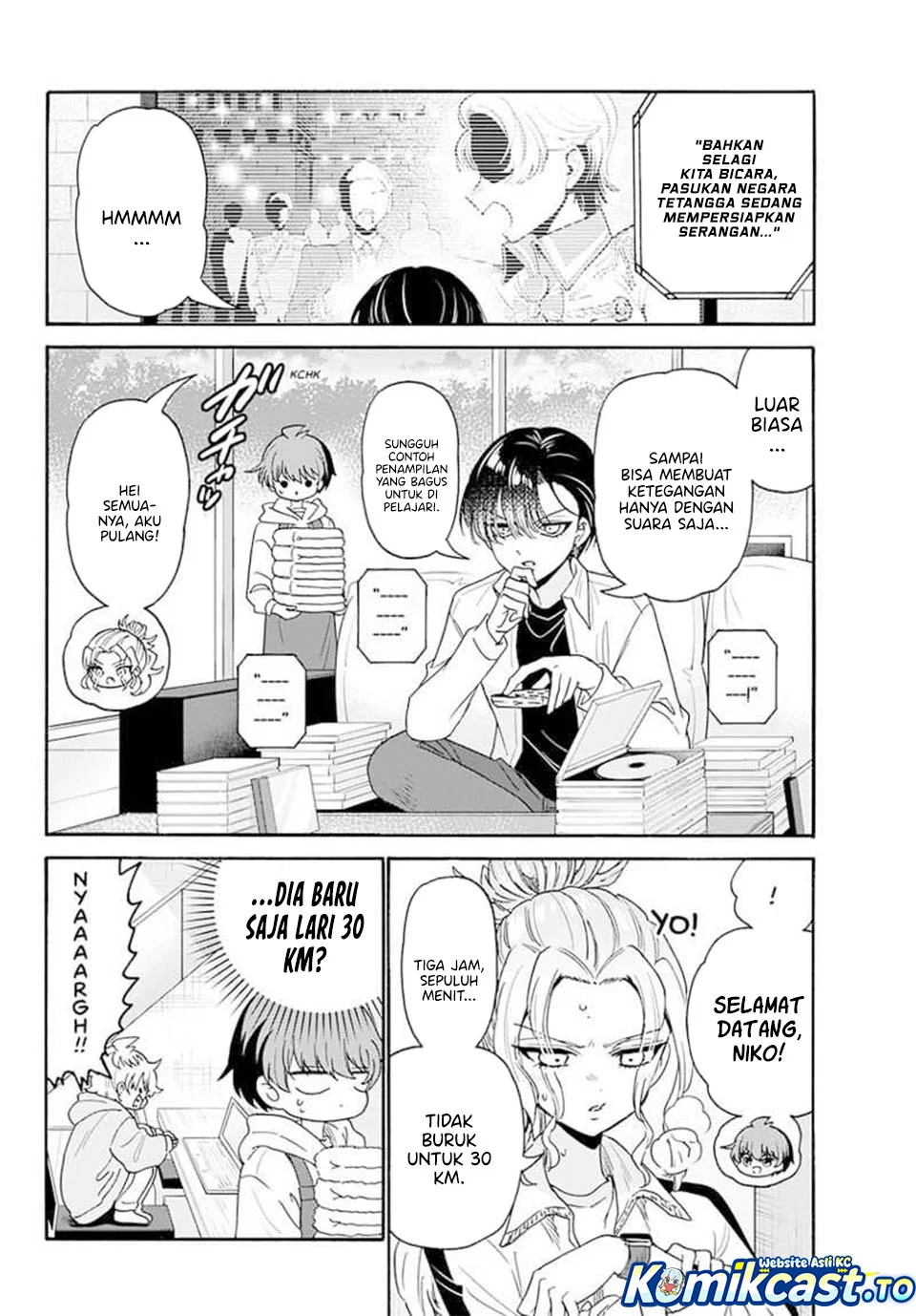 Manga Mikadono Sanshimai wa Angai, Choroi Chapter 185 gambar 2