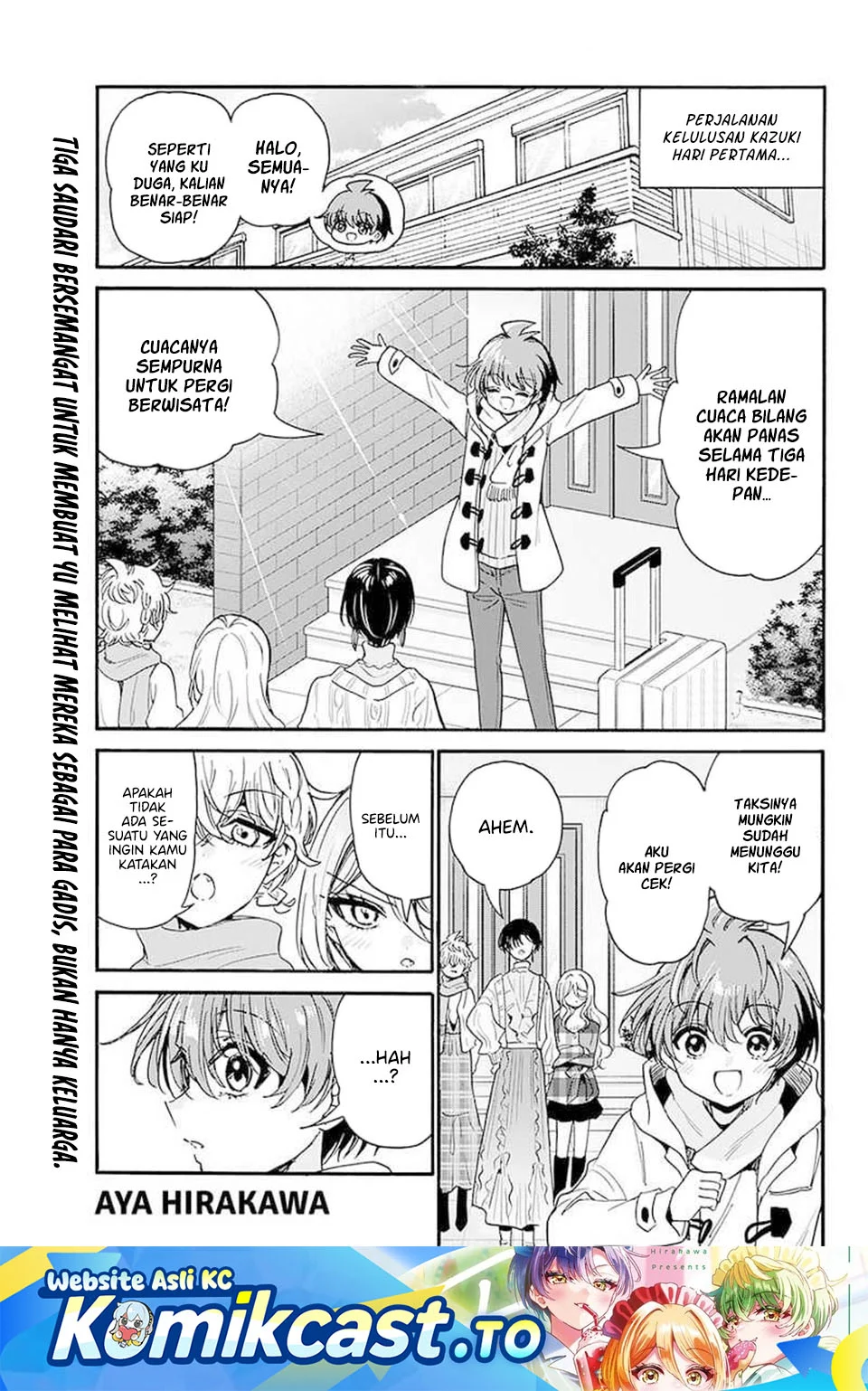Manga Mikadono Sanshimai wa Angai, Choroi Chapter 207 gambar 2