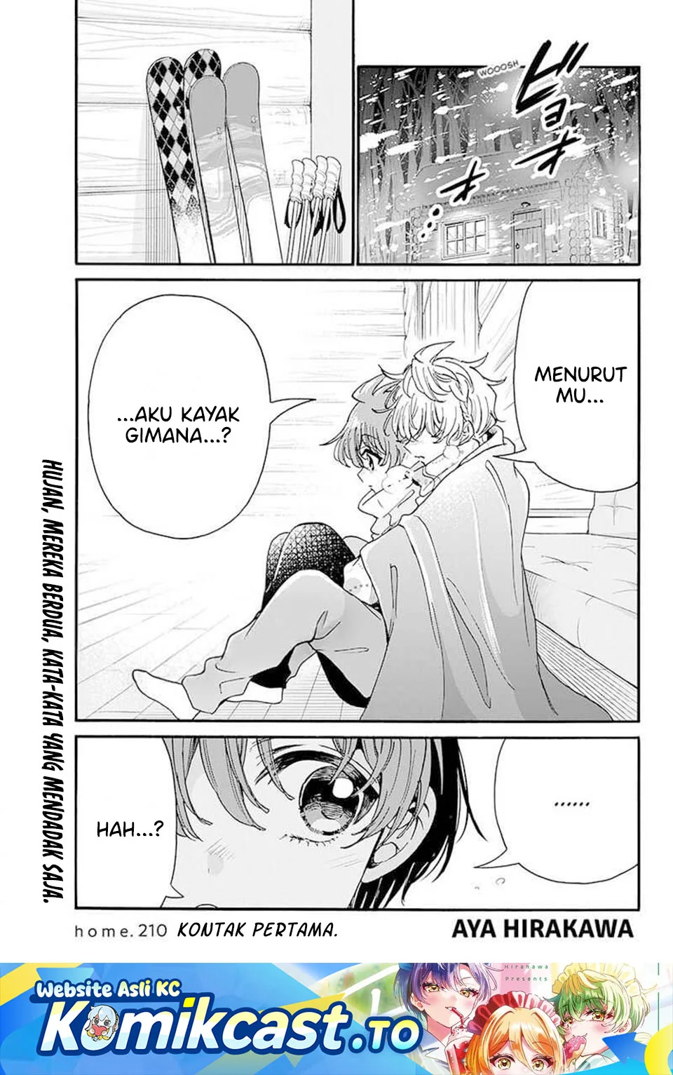Manga Mikadono Sanshimai wa Angai, Choroi Chapter 210 gambar 2