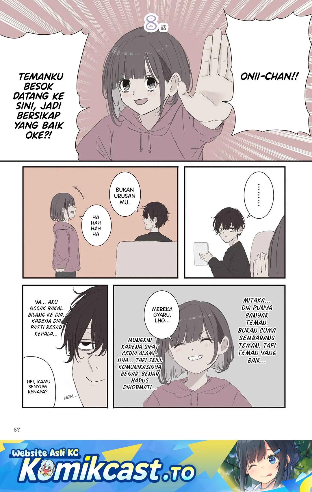Manga Mikoto-chan wa Kirawaretakunai! Chapter 68 gambar 2