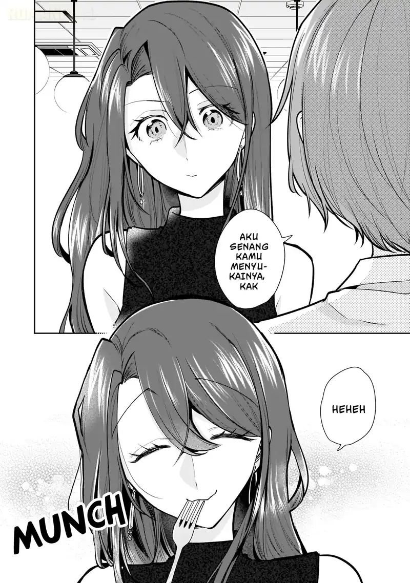 Misato-san wa Amasugi Joushi ni Chotto Kibishii Chapter 15 Gambar 3
