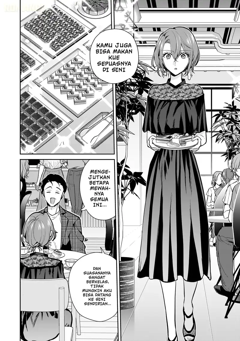 Misato-san wa Amasugi Joushi ni Chotto Kibishii Chapter 16 Gambar 3