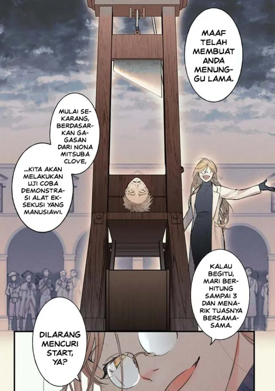 Mitsuba Monogatari: Noroi no Shoujo to Shi no Rondo Chapter 1 Gambar 4