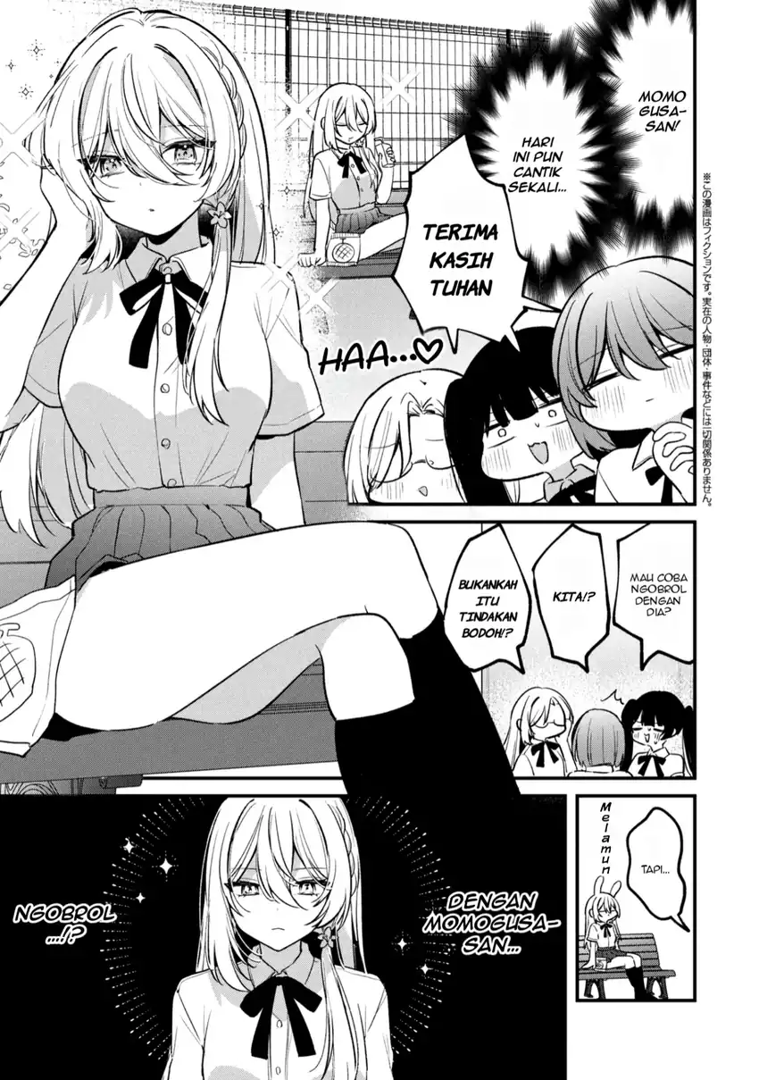 Manga Momogusa-san ga Monogusa Sugiru!! Chapter 14.1 gambar 2