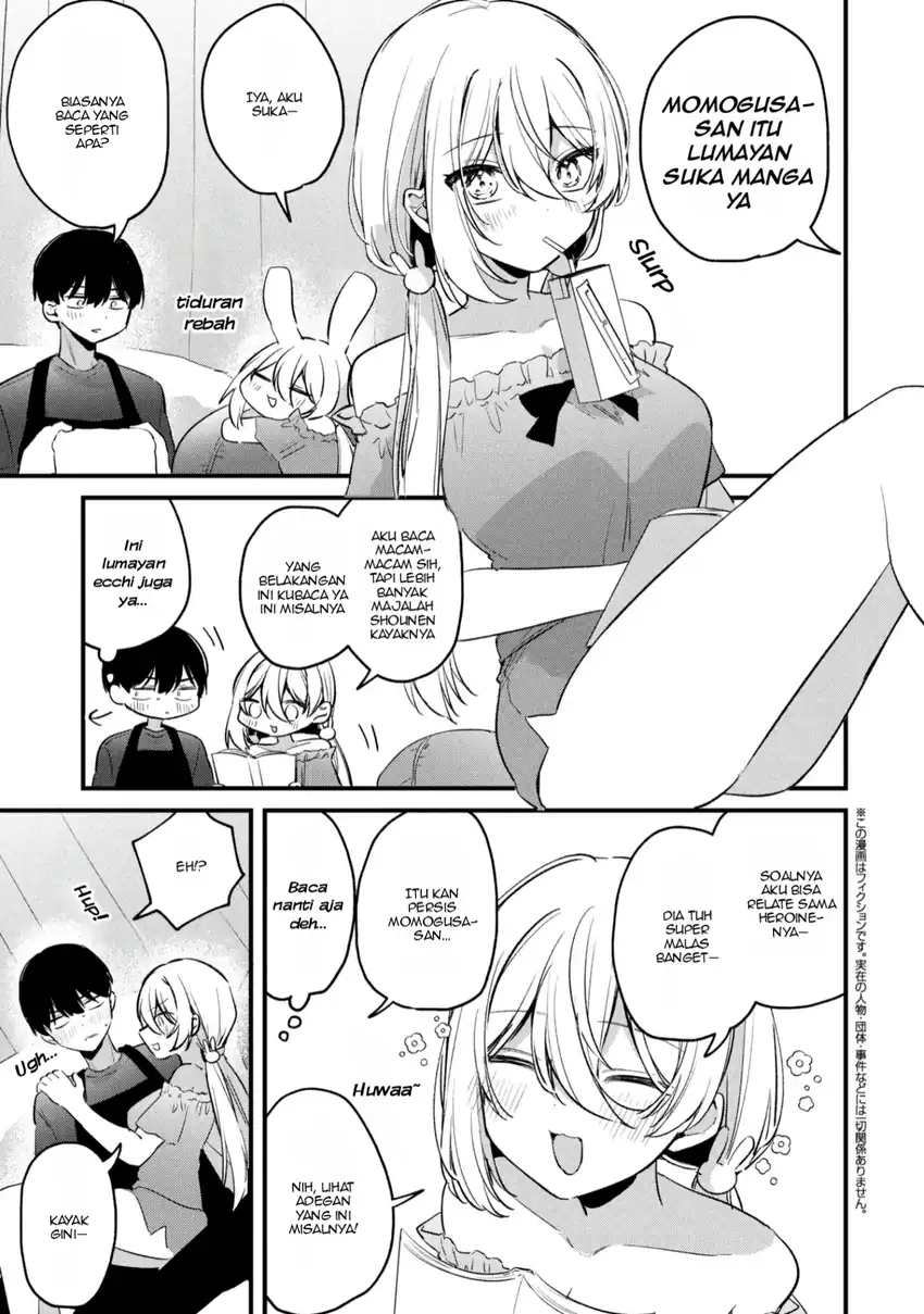 Manga Momogusa-san ga Monogusa Sugiru!! Chapter 14.2 gambar 2