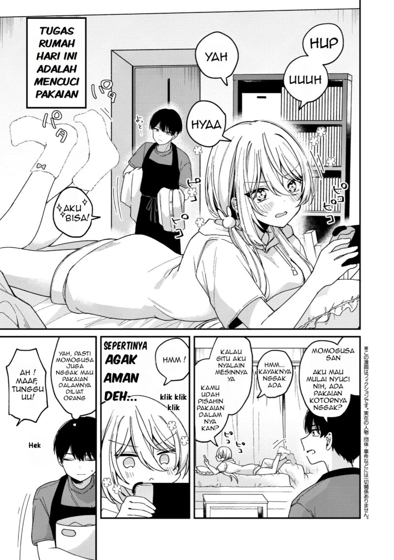 Manga Momogusa-san ga Monogusa Sugiru!! Chapter 4 gambar 2