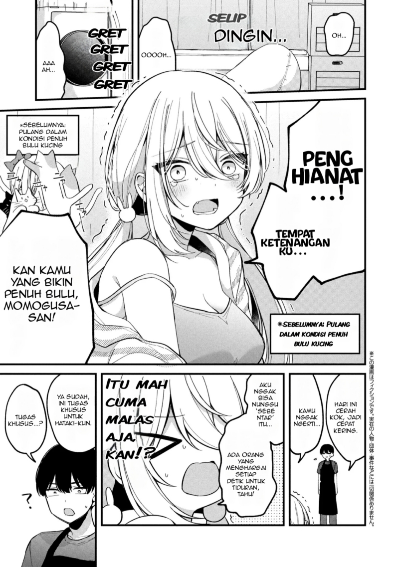 Manga Momogusa-san ga Monogusa Sugiru!! Chapter 8 gambar 2