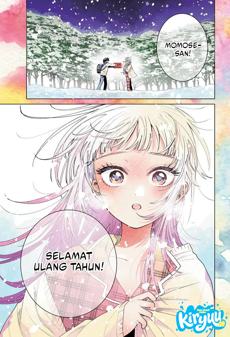 Manga Momose Akira no Hatsukoi Hatan-chuu. Chapter 75 gambar 2