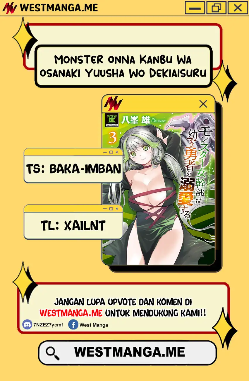 Monster Onna Kanbu wa Osanaki Yuusha wo Dekiaisuru Chapter 18 Gambar 3