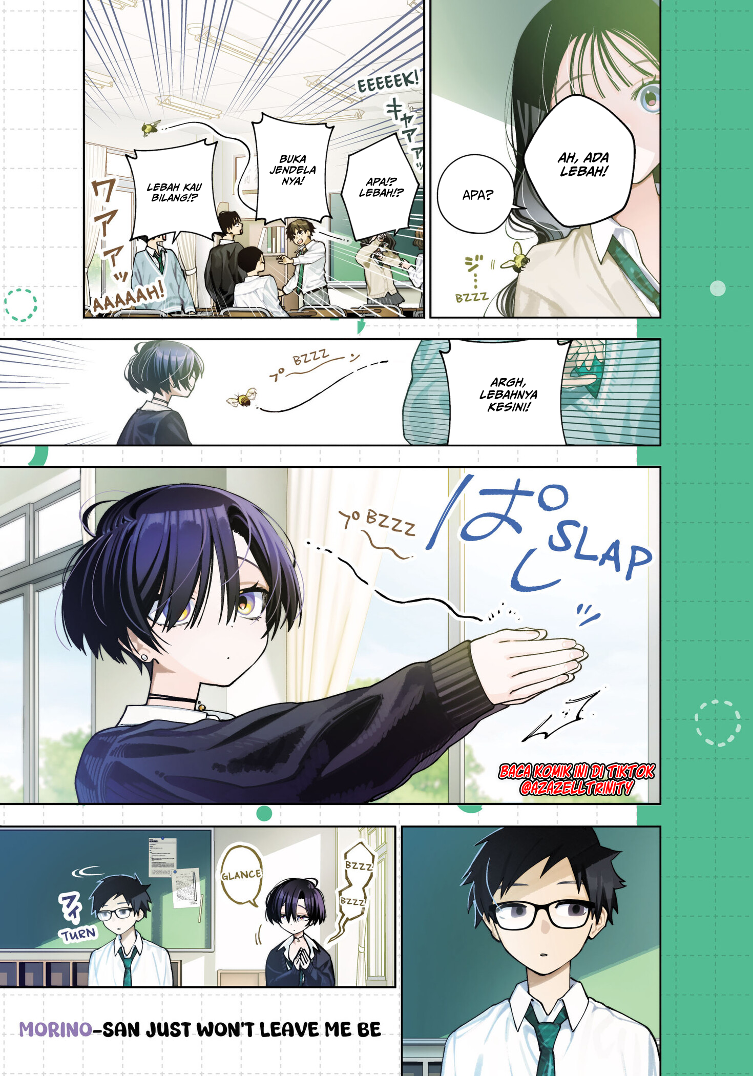 Manga Morino-san Darugaramu Chapter 1 gambar 2