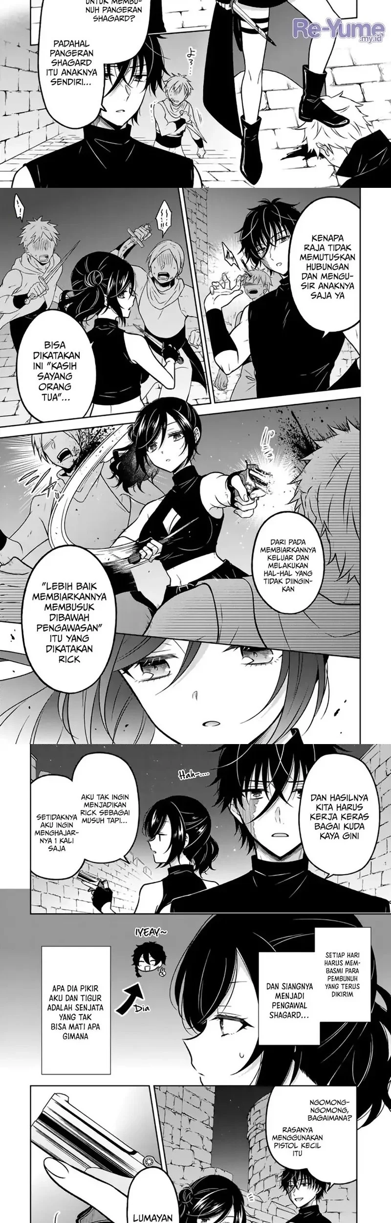 Manga Moto Ansatsusha, Tensei shita Kizoku no Reijou ni narimashita Chapter 27 gambar 2