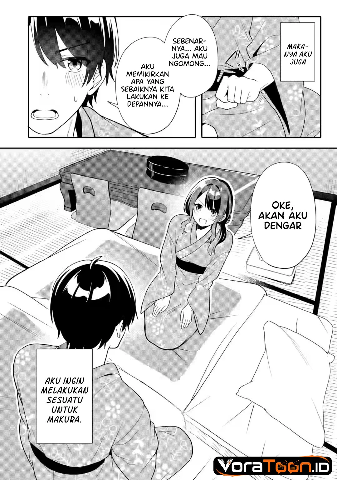 Muboubi Kawaii Pajama Sugata no Bishoujo to Heya de Futarikiri Chapter 14 Gambar 3