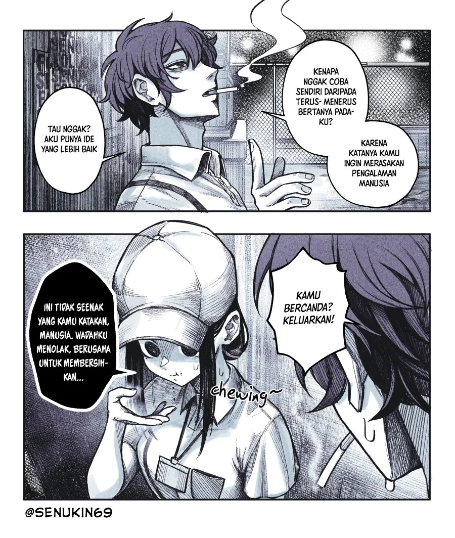 Manhwa My Co-worker Is an Eldritch X! Chapter 2 gambar 2
