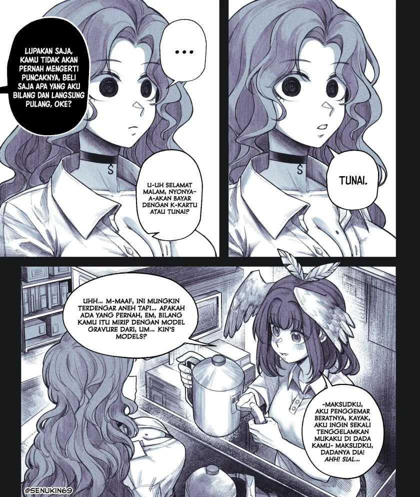 Manhwa My Co-worker Is an Eldritch X! Chapter 4 gambar 2