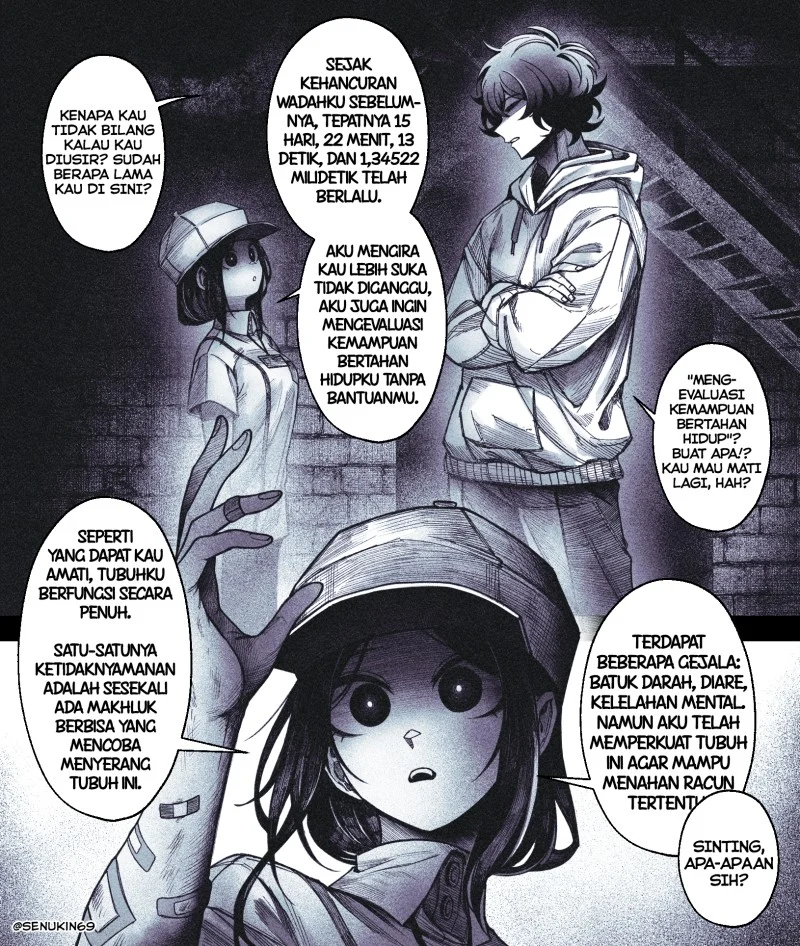 Manhwa My Co-worker Is an Eldritch X! Chapter 9 gambar 2