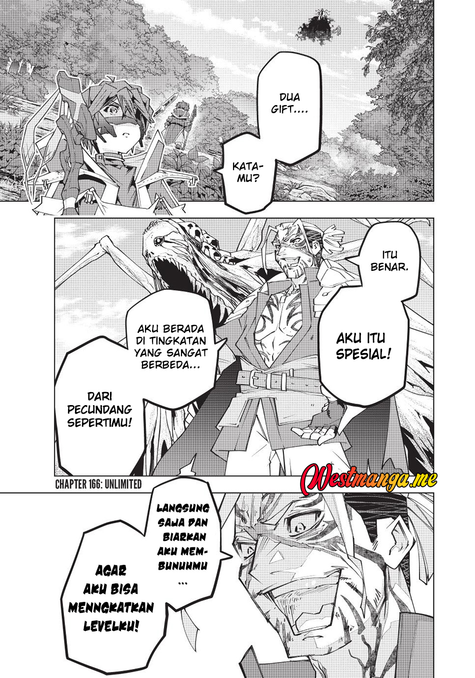 Manga My Gift LVL 9999 Unlimited Gacha Chapter 166 gambar 2