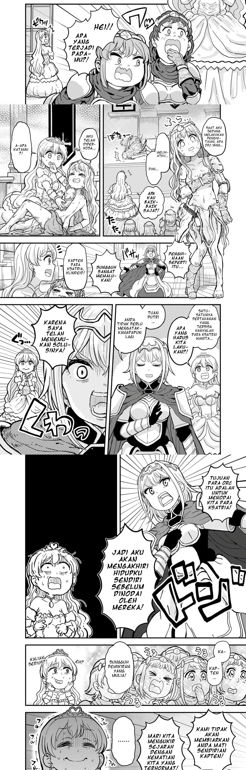 Manga “My Princess You Must Die!” Said the Female Knight Chapter 1 gambar 2