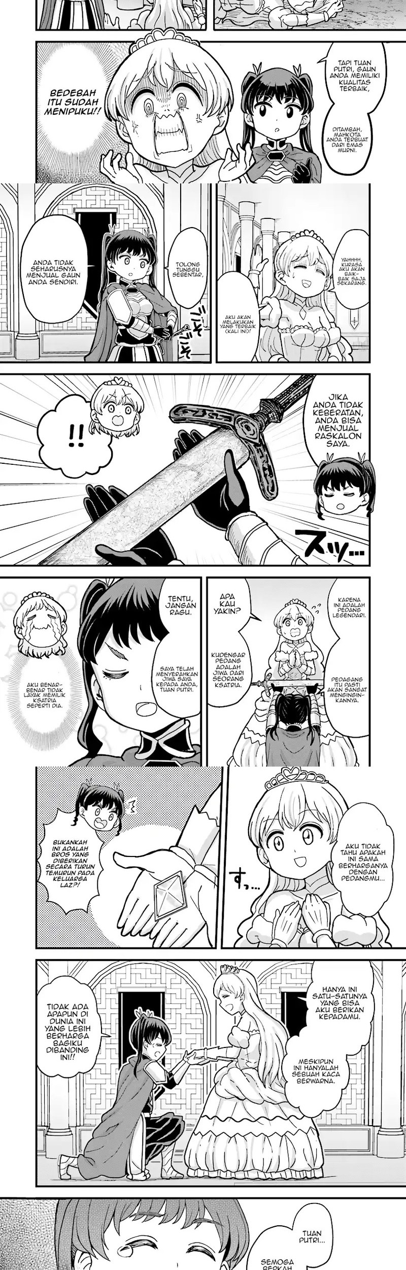 Manga “My Princess You Must Die!” Said the Female Knight Chapter 4.2 gambar 2
