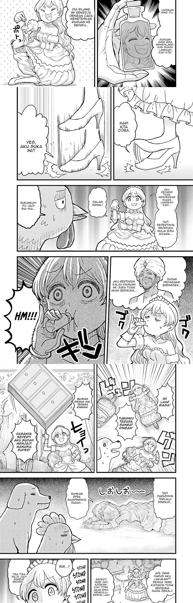 Manga “My Princess You Must Die!” Said the Female Knight Chapter 5.2 gambar 2