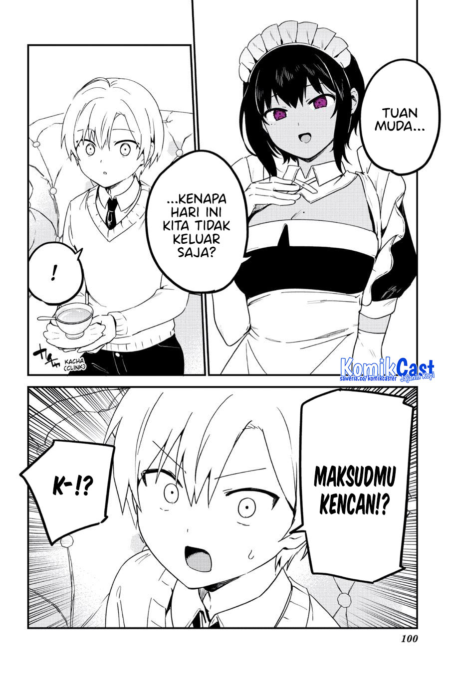 Manga My Recently Hired Maid Is Suspicious Chapter 48 gambar 2