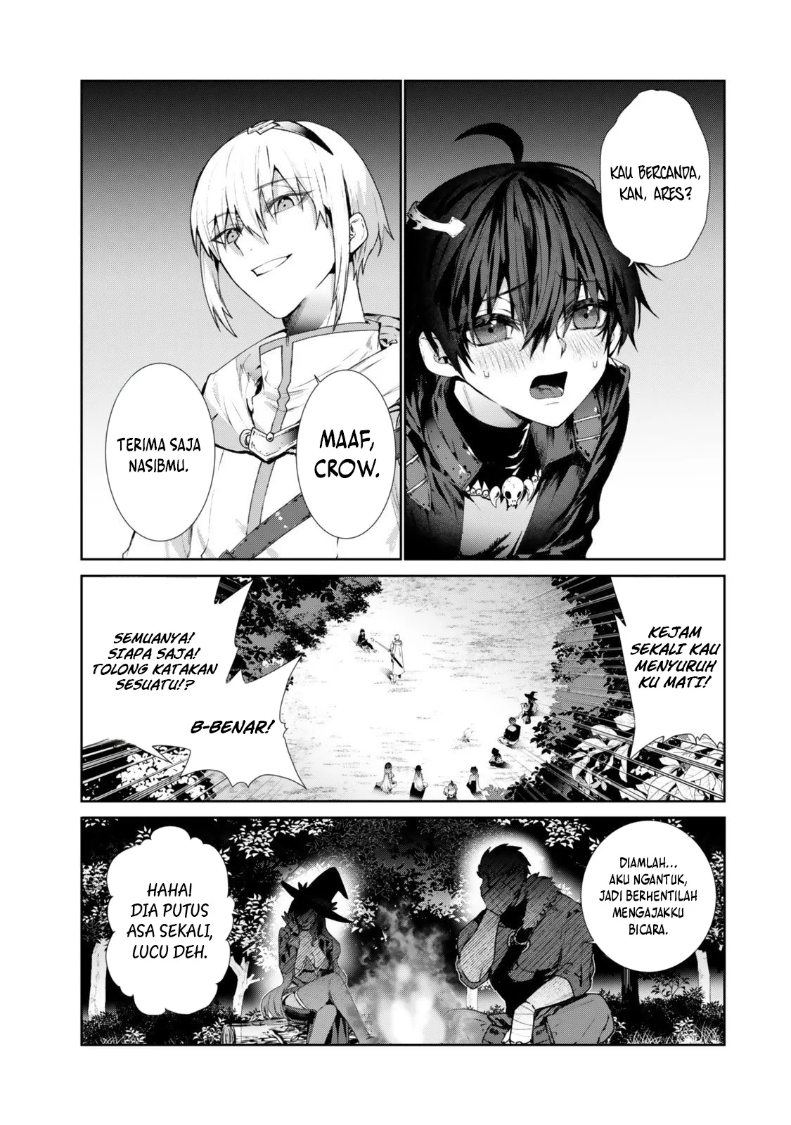 Nakama ni Uragirare Shokei Sareta Shireijutsushi, Undead-ka Shiteita Eiyuu 10000-nin o Sosei Shi Saikyou no Oukoku o Tsukuri Fukushuu o Kaishi Suru: An’ei no Gyokuza ni Eirei wa Tsudou Chapter 1 Gambar 5