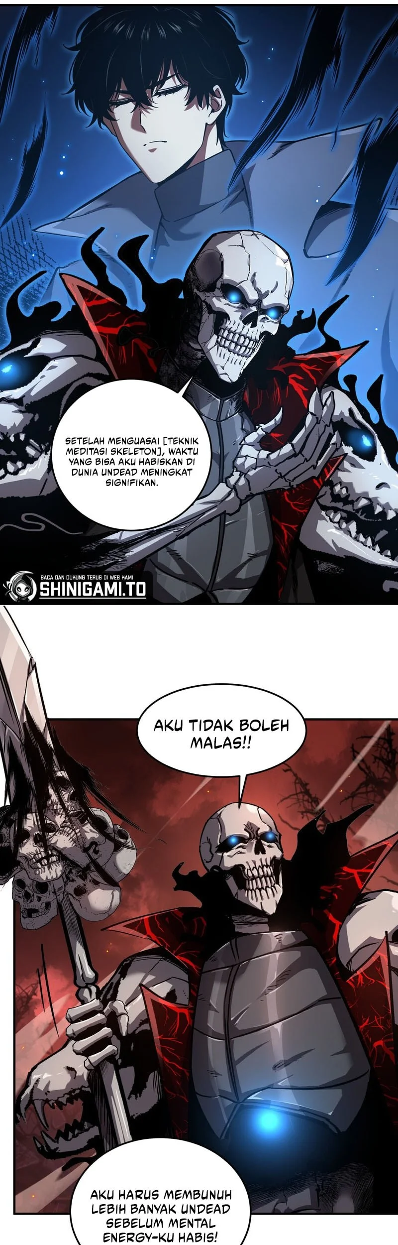 Necromancer: Becoming A God Starting With Skeleton Clone Chapter 4 Gambar 4