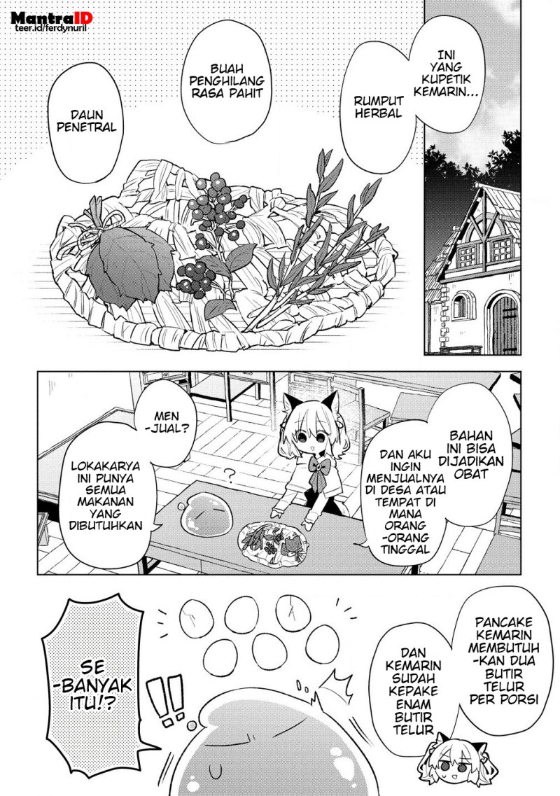 Manga Nekomimi Shoujo wa Mori de Slow Life wo Okuritai: Mofumofu wa Shomou Shimashita ga, Seijo to ka Ouji-sama to ka wa Chuumongai desu Chapter 4.1 gambar 2