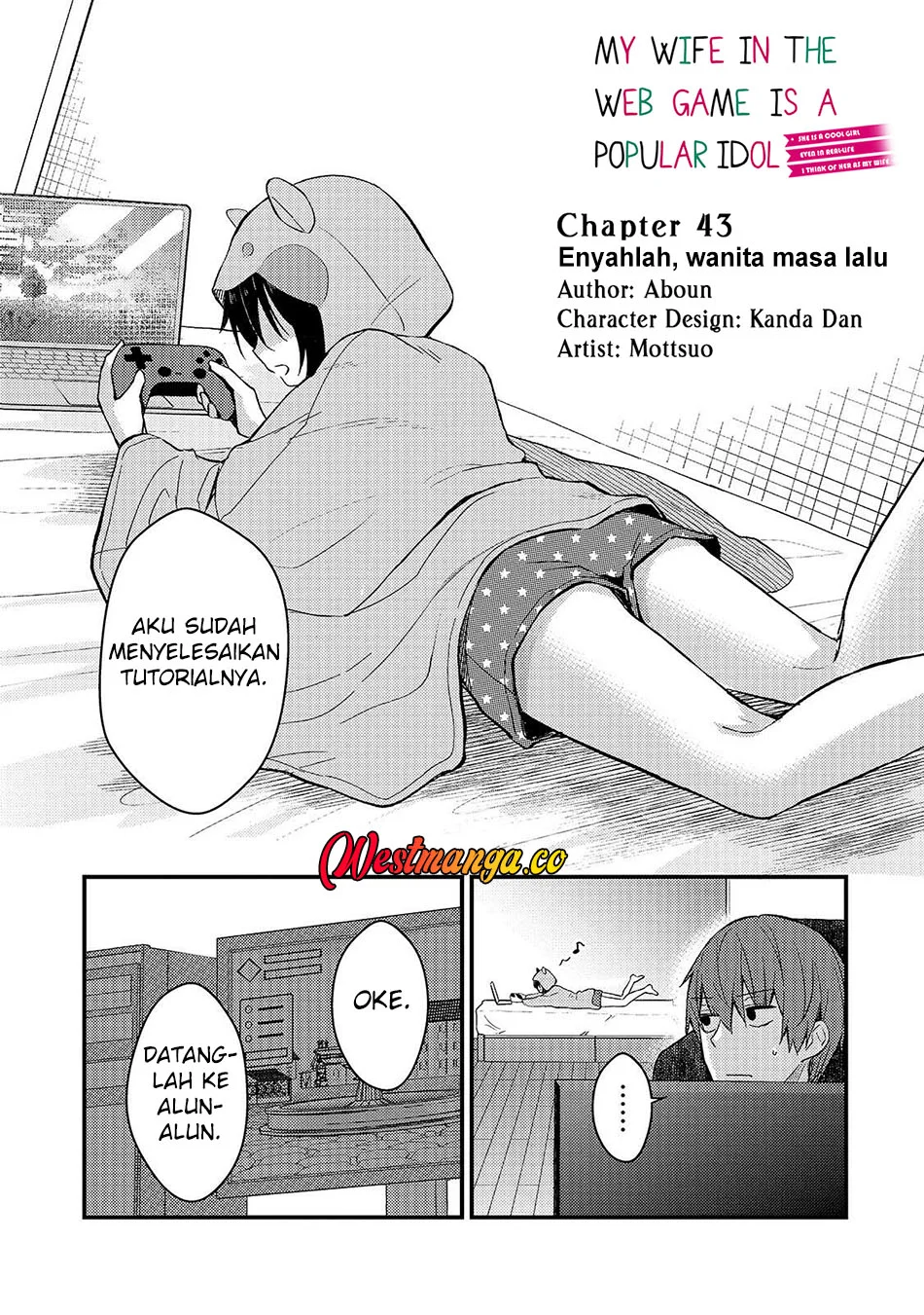 Manga Netoge no Yome ga Ninki Idol datta Chapter 43 gambar 2