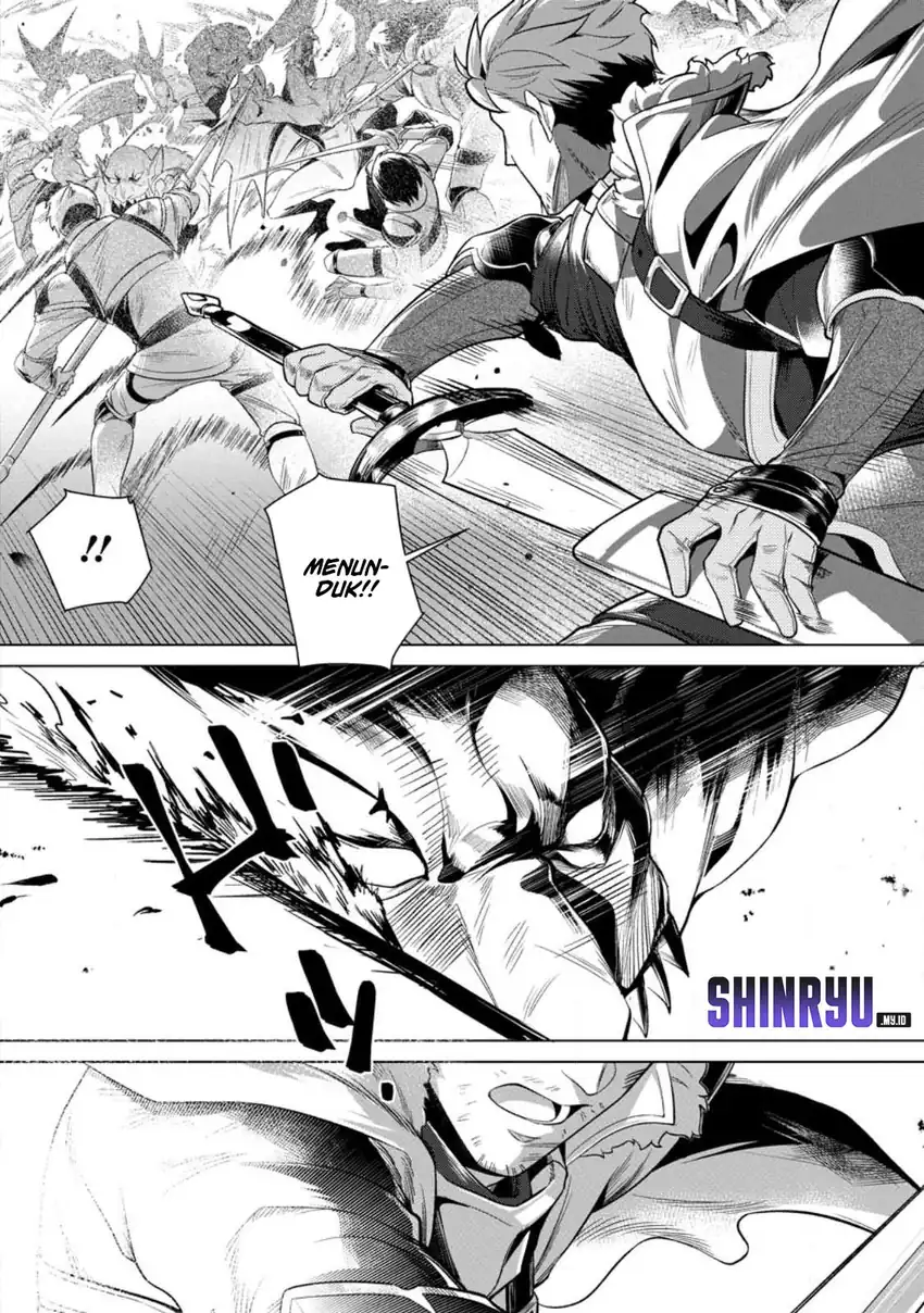 Netorare Tsuihousareta Saikyou Kishi Danchou No Ossan, Katainaka De Eiyuu Ni Matsuriagerareru Chapter 1 Gambar 3
