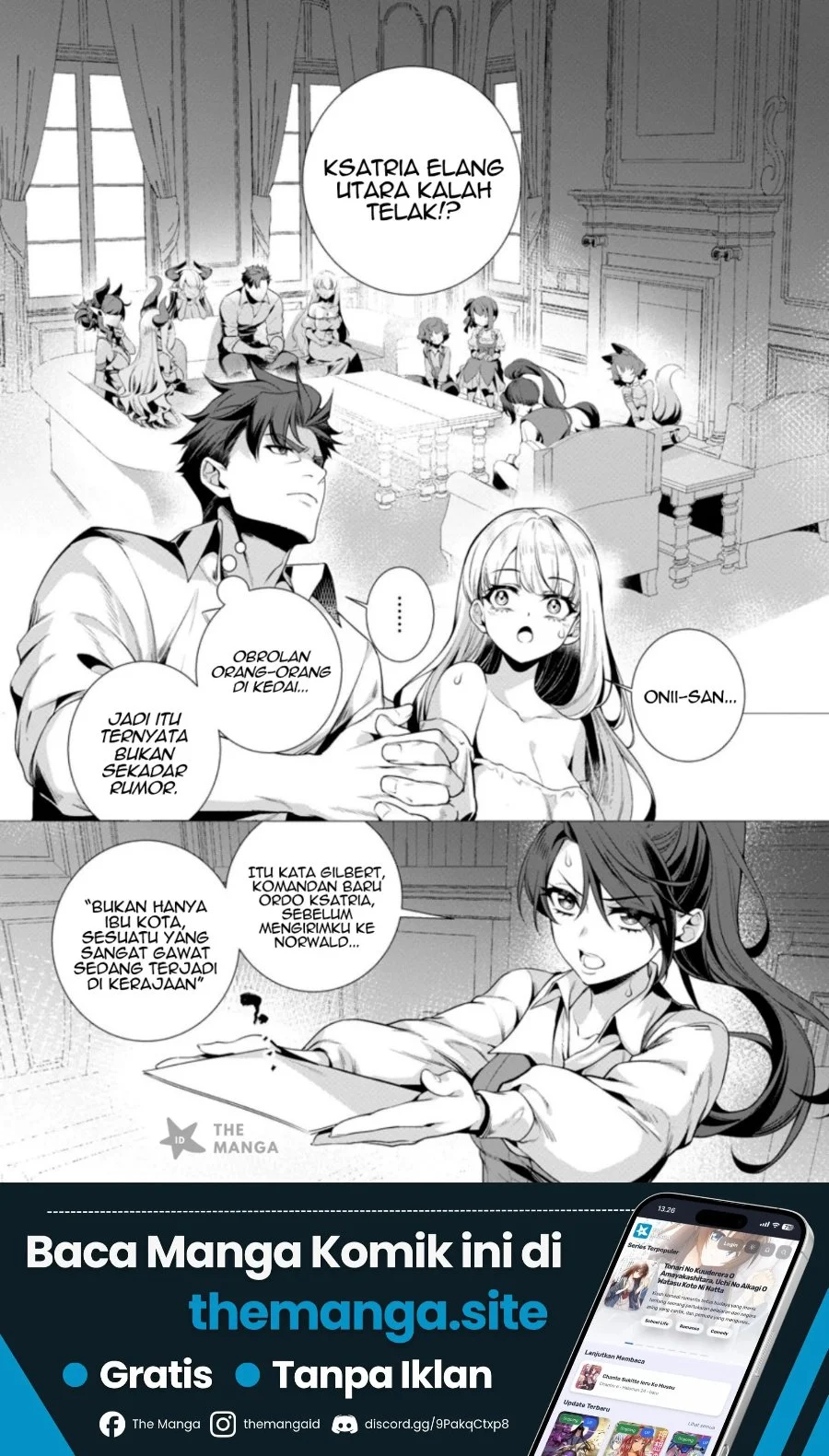 Manga Netorare Tsuihousareta Saikyou Kishi Danchou No Ossan, Katainaka De Eiyuu Ni Matsuriagerareru Chapter 9.1 gambar 2