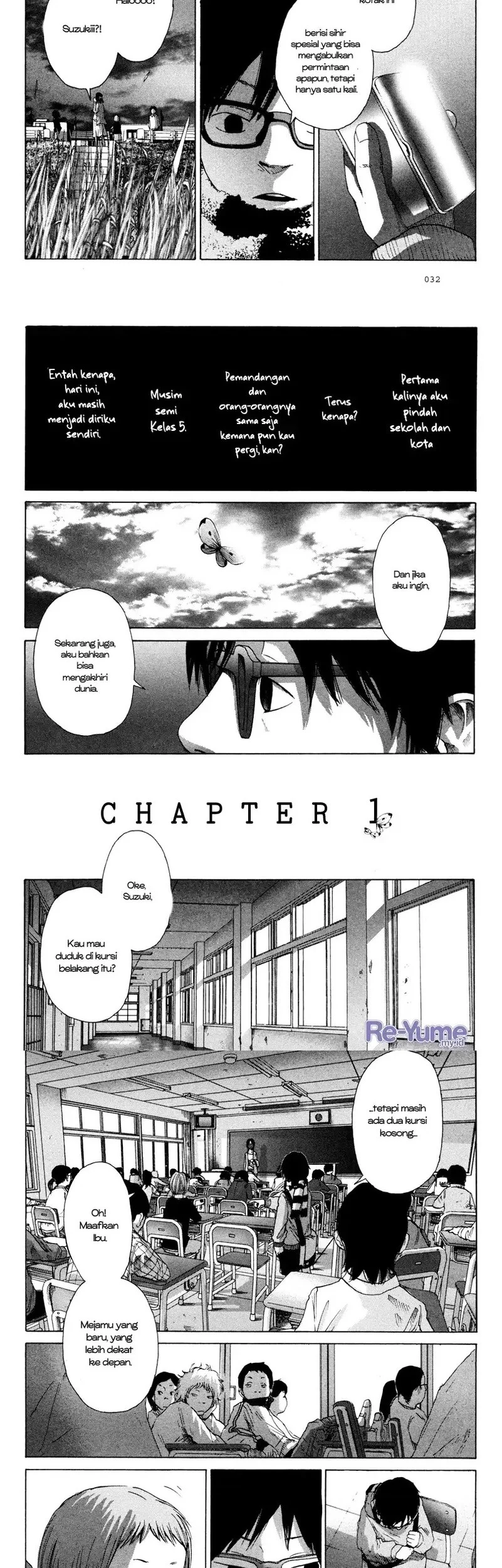 Manga Nijigahara Holograph Chapter 1 gambar 2