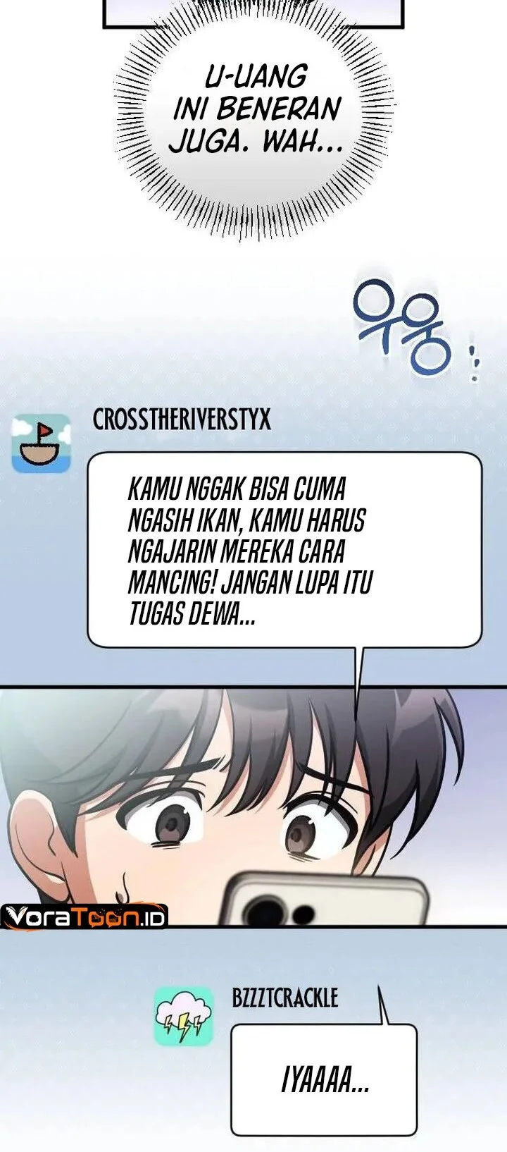 Offering Kimchi Cup Noodles to the Gods' Group Chat Chapter 2 Gambar 5
