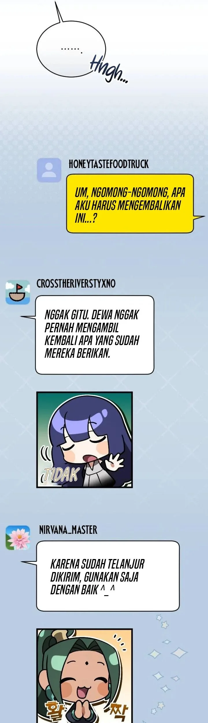 Offering Kimchi Cup Noodles to the Gods' Group Chat Chapter 2 Gambar 6